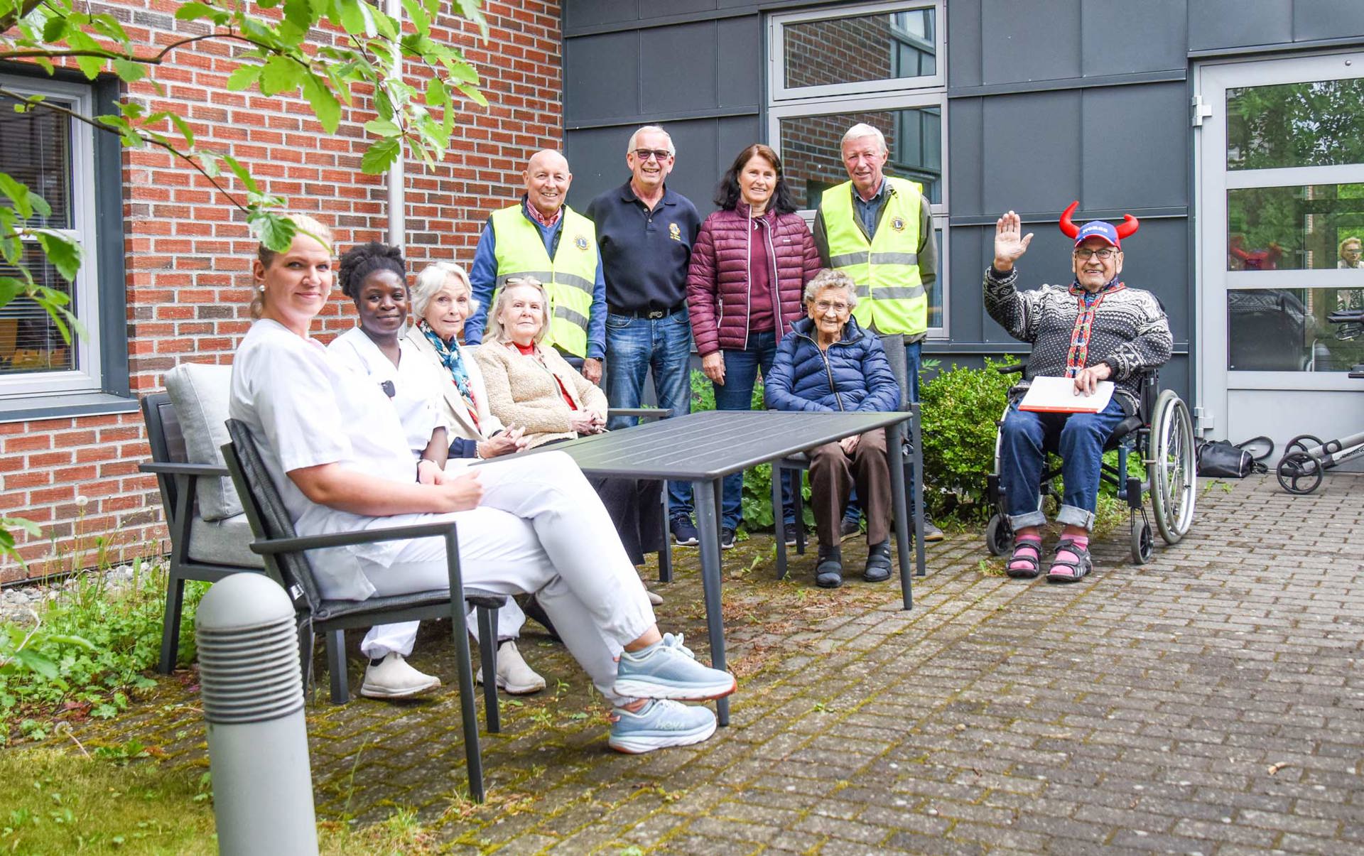 Nye hagemøbler til Sansehagen